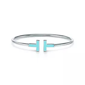 Tiffany Wire Bracelet with Mother-of-pearl