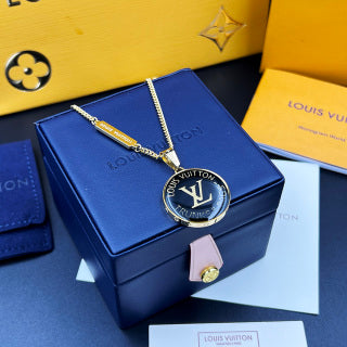 Louis Vuitton Heritage Medallion Pendant Necklace