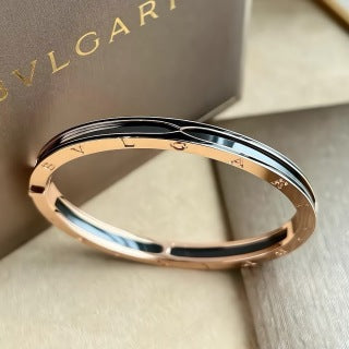 Bvlgari Minimalist Open Cuff Bracelet – Elegant Luxury Jewelry