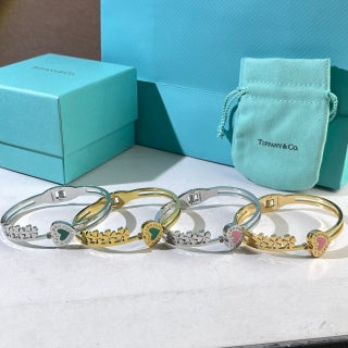 Tiffany Colorful Heart Tag Enamel Bracelet – Playful Luxury Jewelry