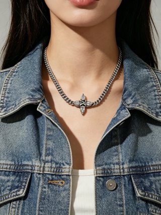Louis Vuitton Celestial Cross Charm Necklace